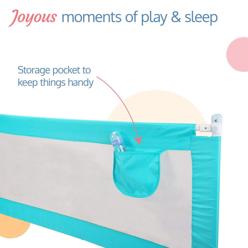 Baby Bed Rail Guard Green image 2