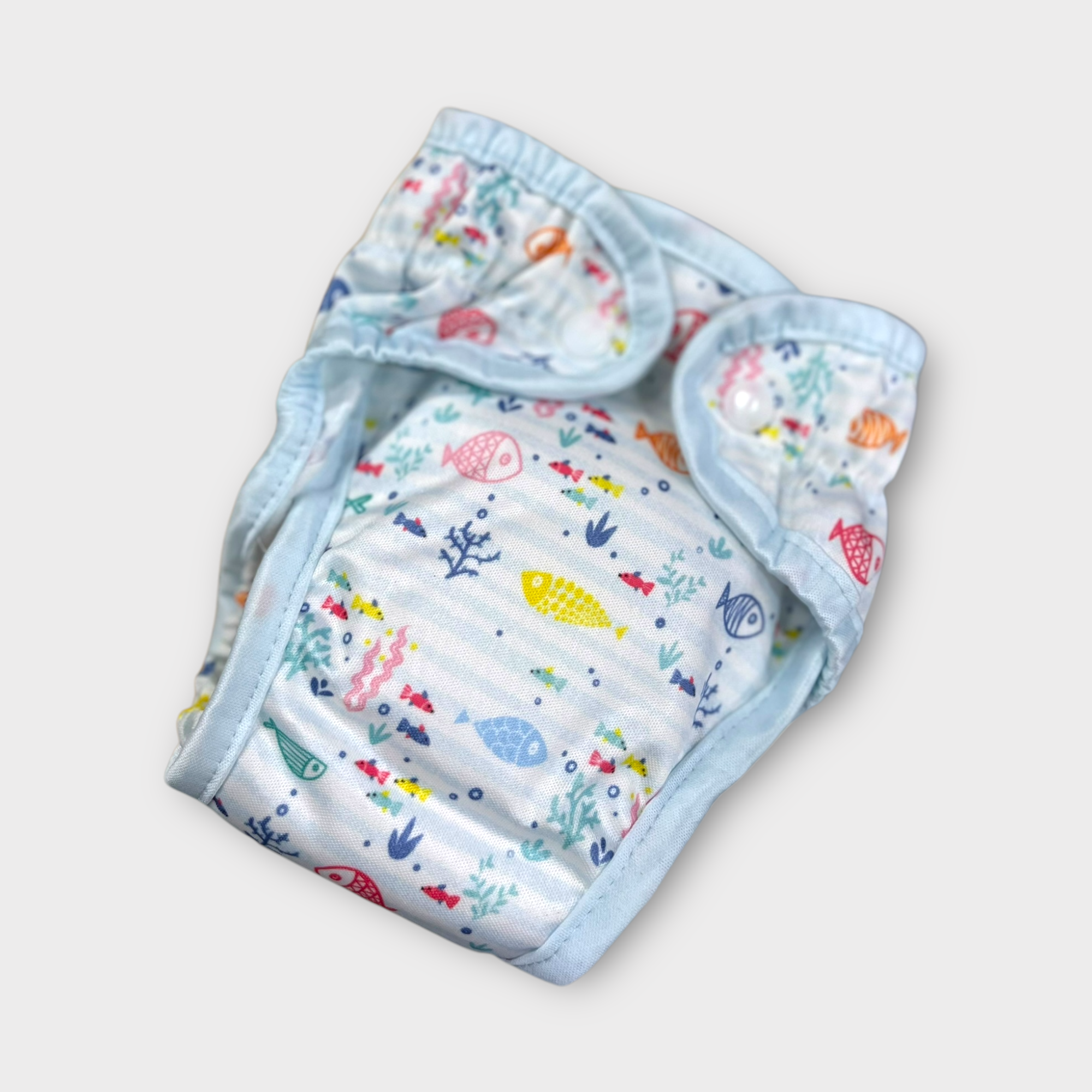 Organic Cotton Reusable Washable Baby Diaper image 1