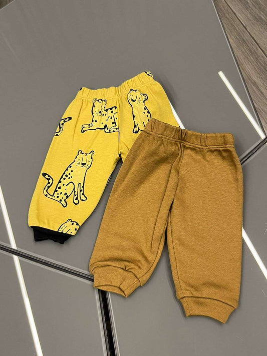 Preemie and Twin Baby Bottom Legging Set of 2 | Organic Cotton Comfort image 1