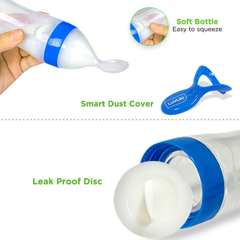 luvlap easy squeezy food feeder 90 ml 4m+ image 1