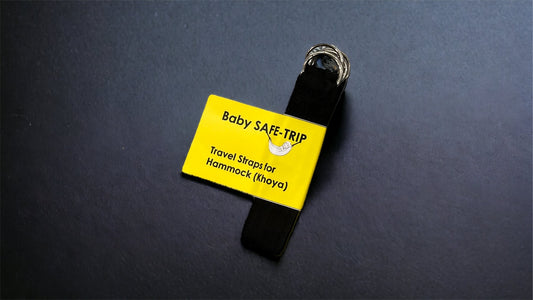 Baby Safe Trip Straps for Hammock Khoya in Car Travel - Only Straps image 0