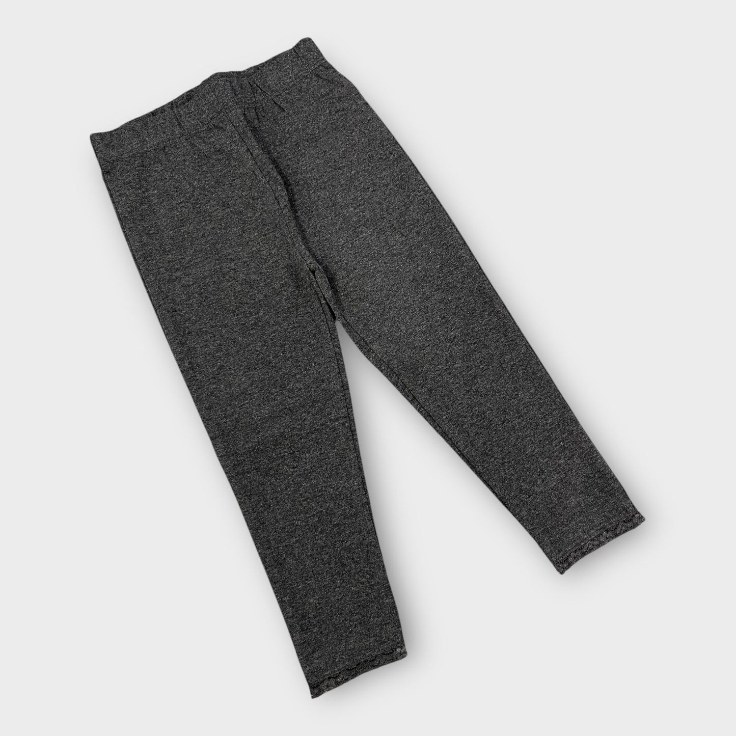 2 to 3 years Organic Leggings Tights Baby Girl - Charcoal image