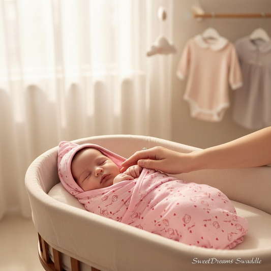 Newborn baby cotton hooded swaddle wrapper