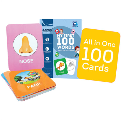 My First 100 Words Flash Cards for Kids for Age 6 Months and Above image 0