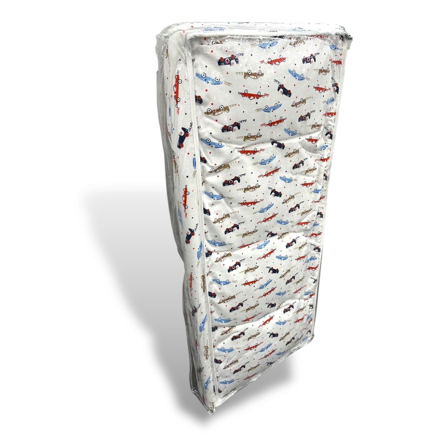 Thick Mattress White Oraganic Baby Khoya with Pipe image 0