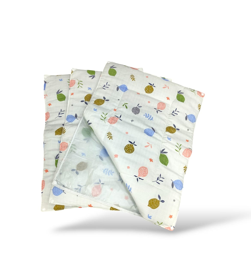 Muslin 3pc Changeable Matt Sheet Baby Godadi | Organic & Waterproof image 12