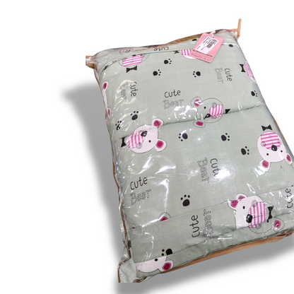 Baby Window Khoya with Pipe Quilted Soft assorted prints image 11