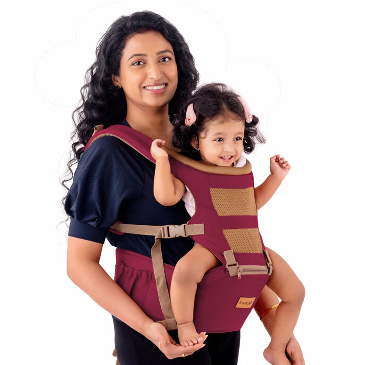 Royal Hip Seat Baby Carrier Purple | Ergonomic and Comfortable image 0