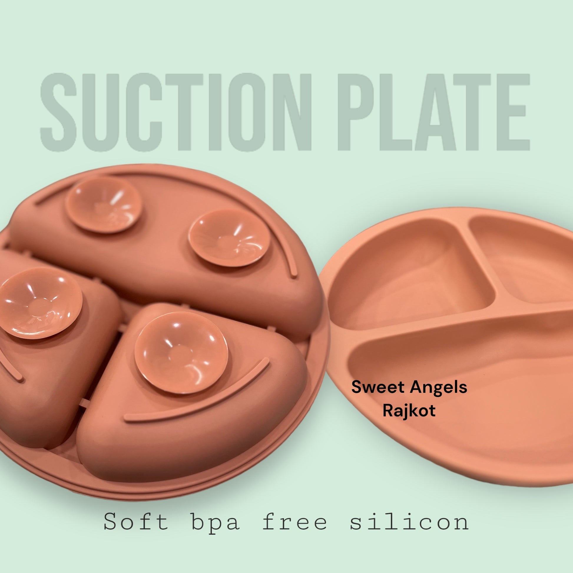 Baby Silicon Suction Plate image 1