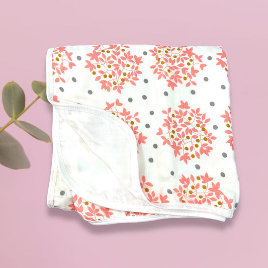 Organic Muslin Swaddle wrapper blanket 6 layer image 0