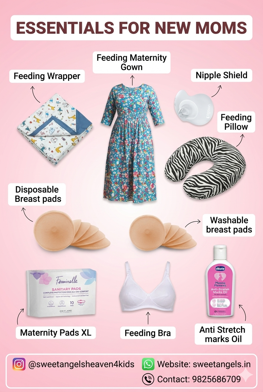 Postpartum kit for new moms all essential Maternity package Hospital Delivery package