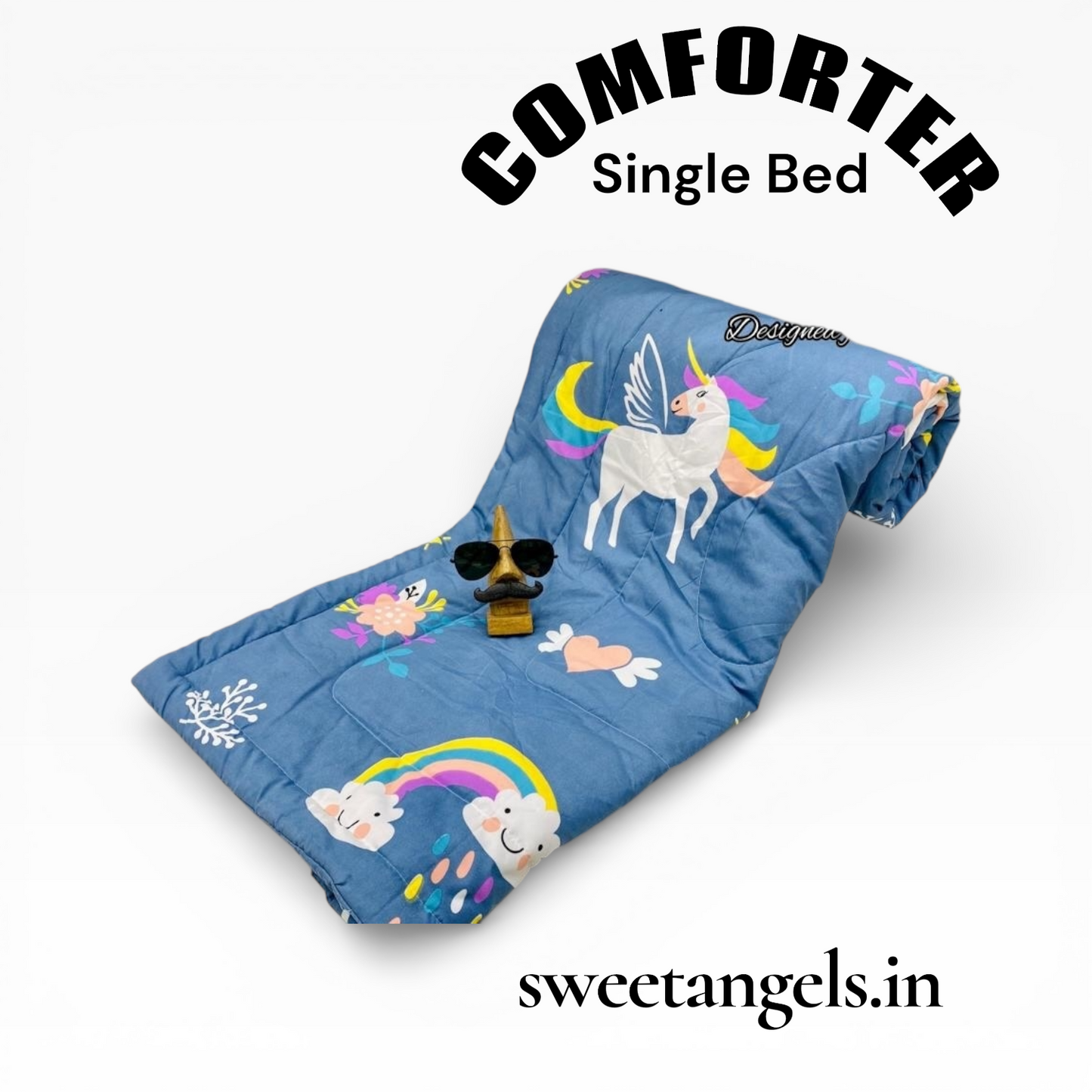 Kids Single bed Comforter with Characters