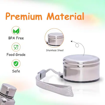 Capster- The Regular Neck Steel Baby Feeding Bottle Cap image 2