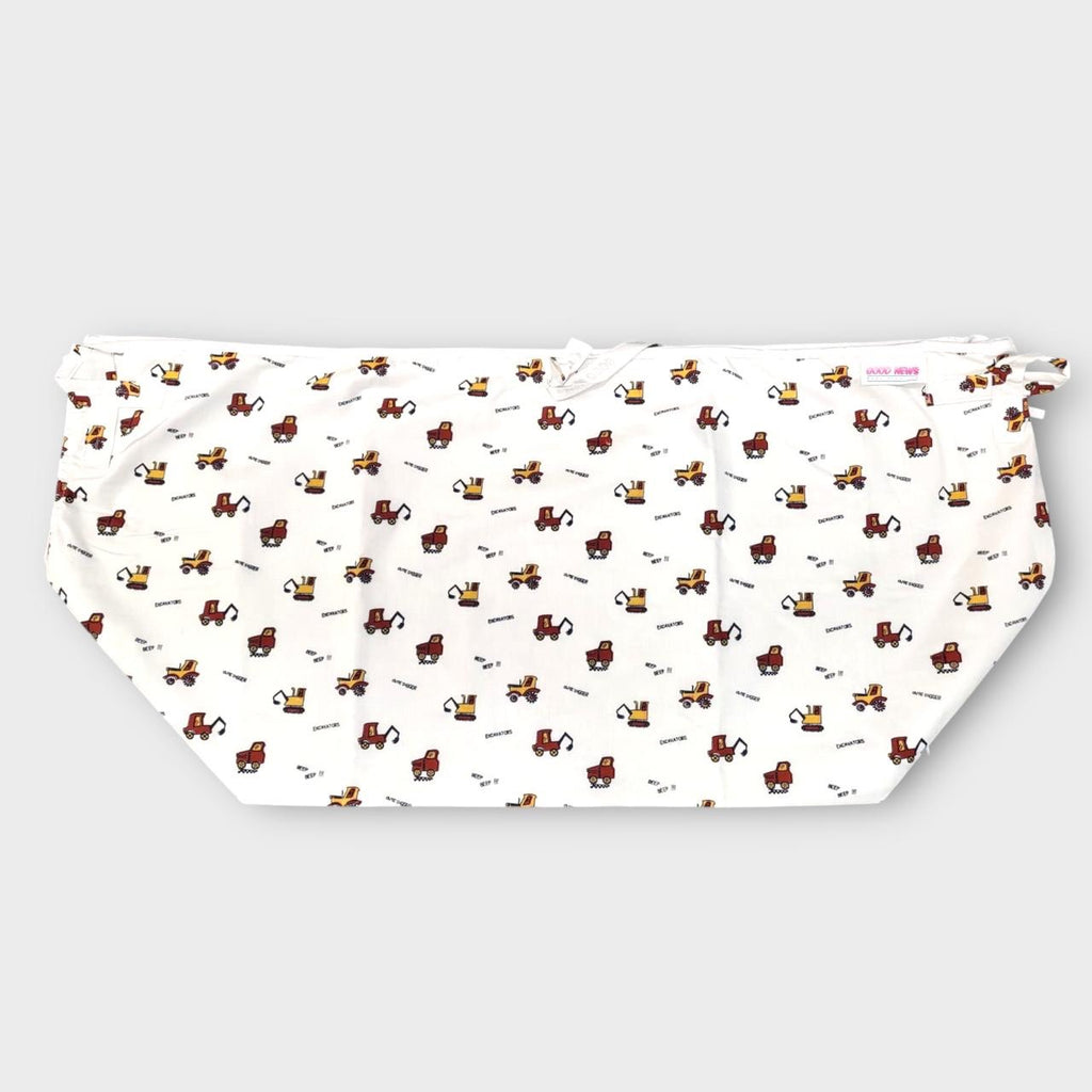 Baby Khoya Organic Cotton soft net Tractor - 10 to 24 months image
