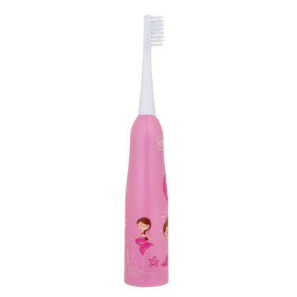 Best Electric Toothbrush for Kids (3Y+) – Gentle Vibrating Brush for Sensitive Gums (Pink) image 1