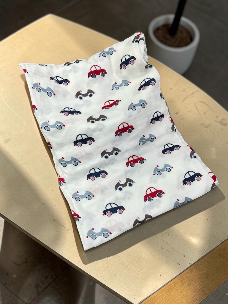 Muslin Crush Swaddle wrapper for babies 0-9 months assorted