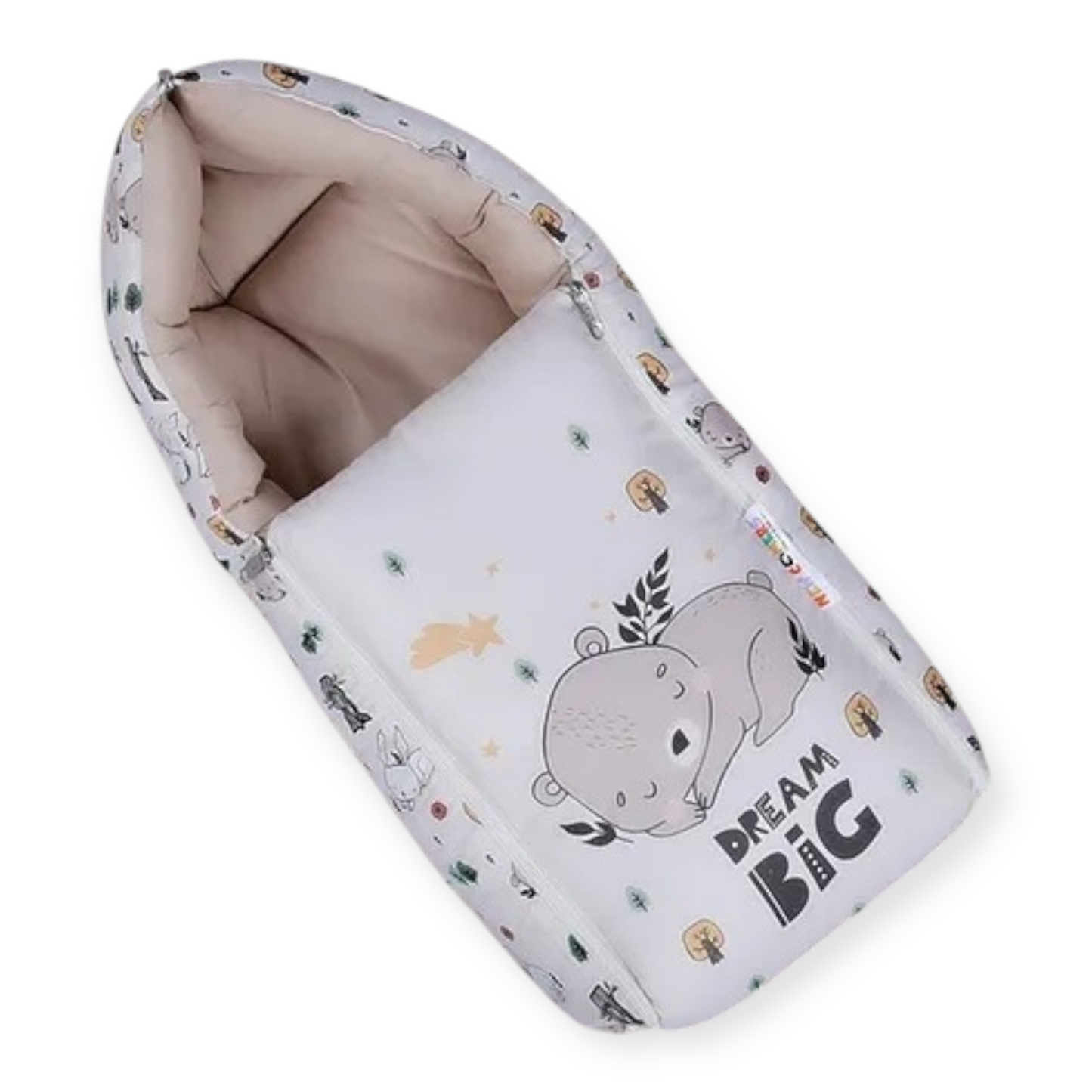 Baby Sleeping bag Carry nest soft cute big prints