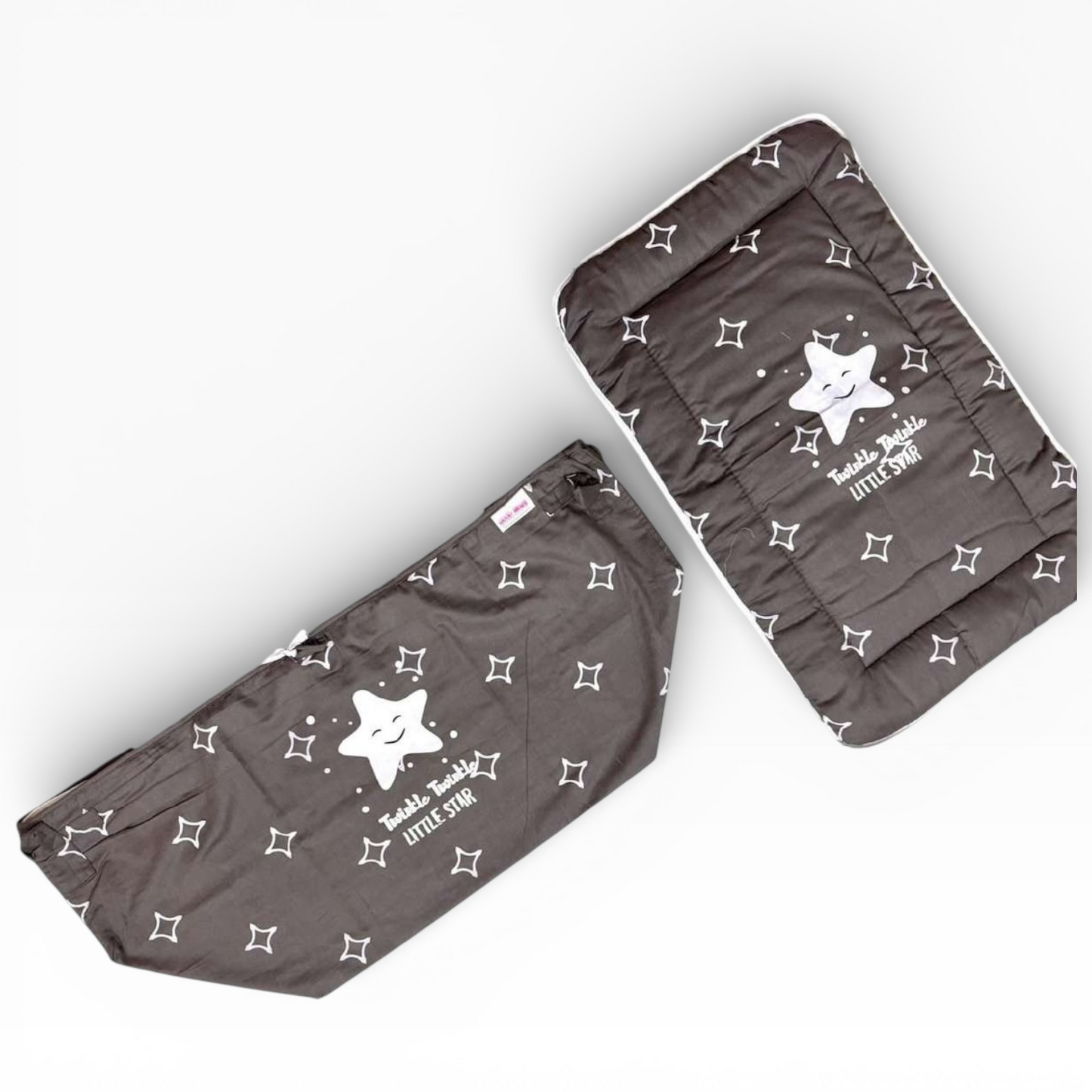 Baby Print khoya & godadi combo hammock with matt set