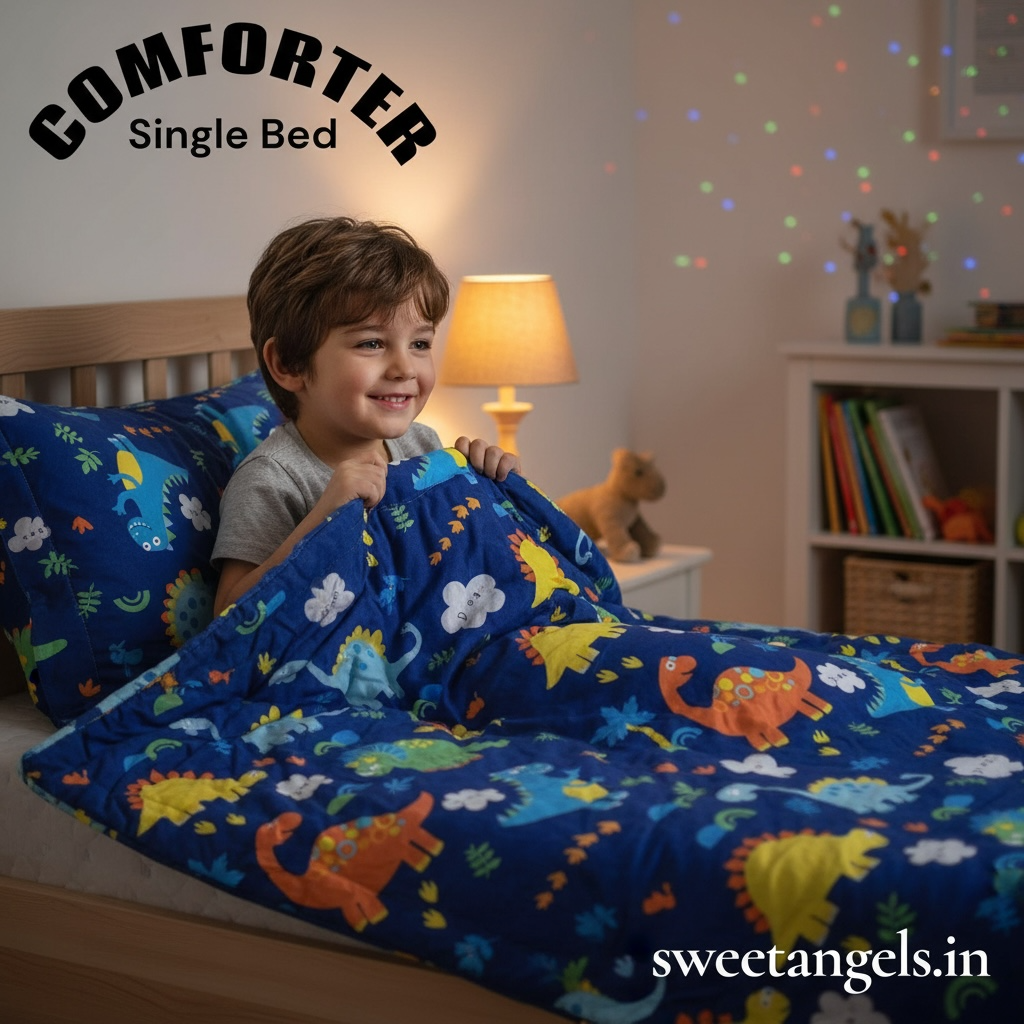 Kids Single bed Comforter with Characters