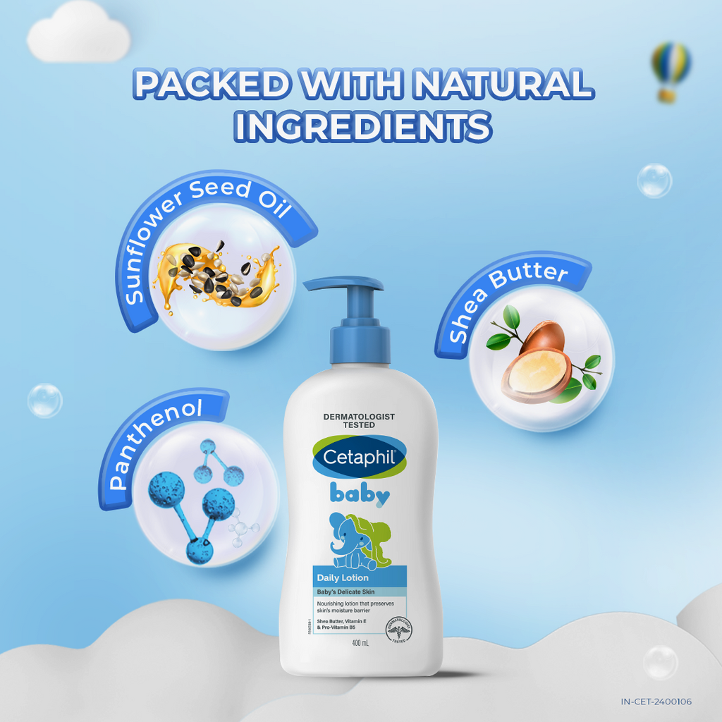 Cetaphil Baby Daily Lotion | Gentle Hydration for Baby Skin