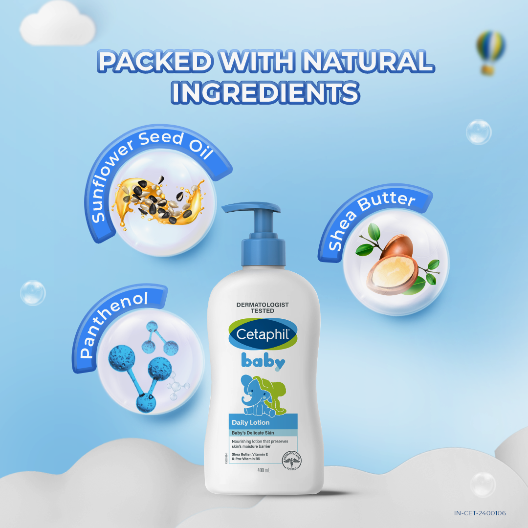 Cetaphil Baby Daily Lotion | Gentle Hydration for Baby Skin