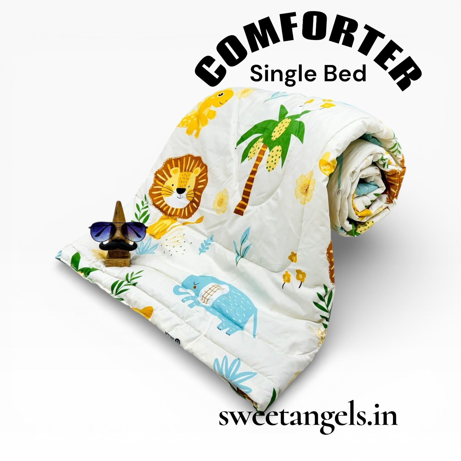 Kids Single bed Comforter with Characters