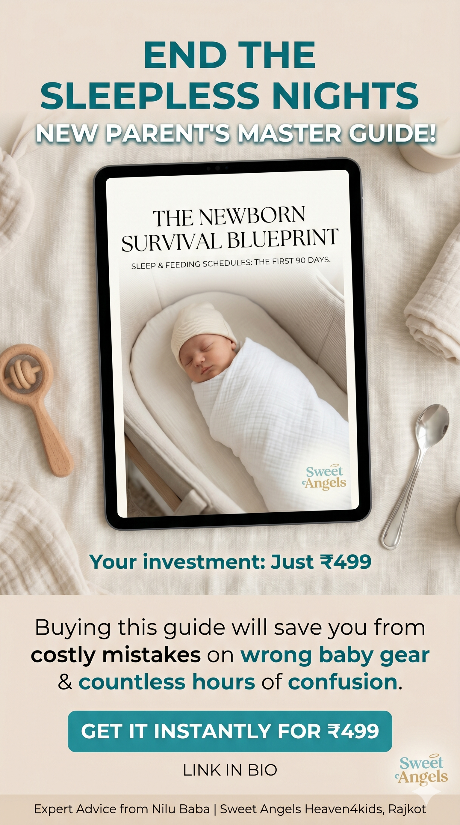 The Newborn Survival Blueprint: Sleep & Feeding Schedules for the First 90 Days