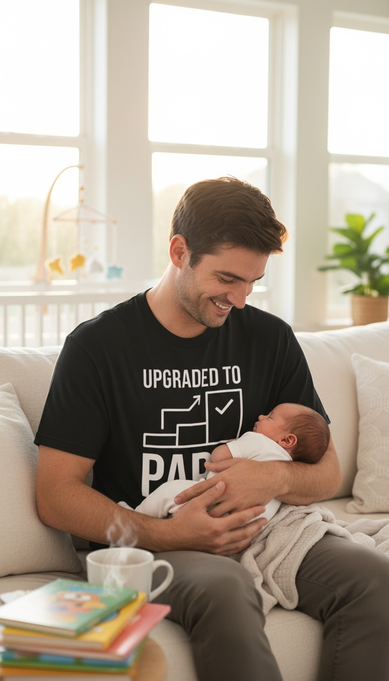 Upgrade to Dad Oversized Classic T-Shirt