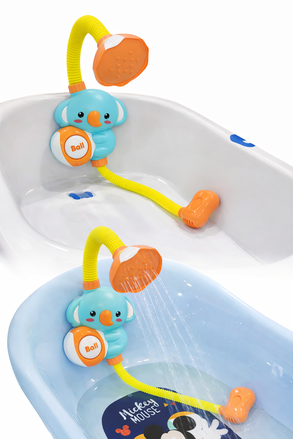 Baby Koala Bath Shower Toy for Kids | Wall & Tub Suction | Gentle Water Spray – Sweet Angels