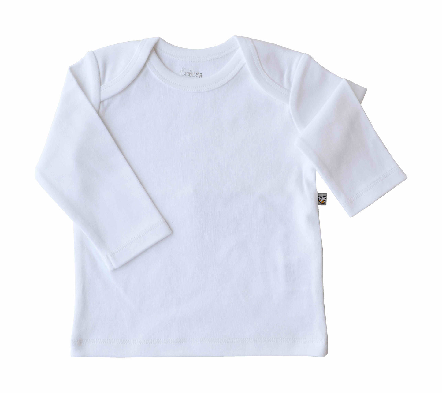Baby White Long Sleeve Top 0-3 months