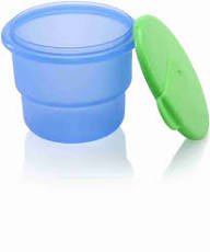 nuby travel time bowl set 6m+ 4 bowls 1 spoon image 1