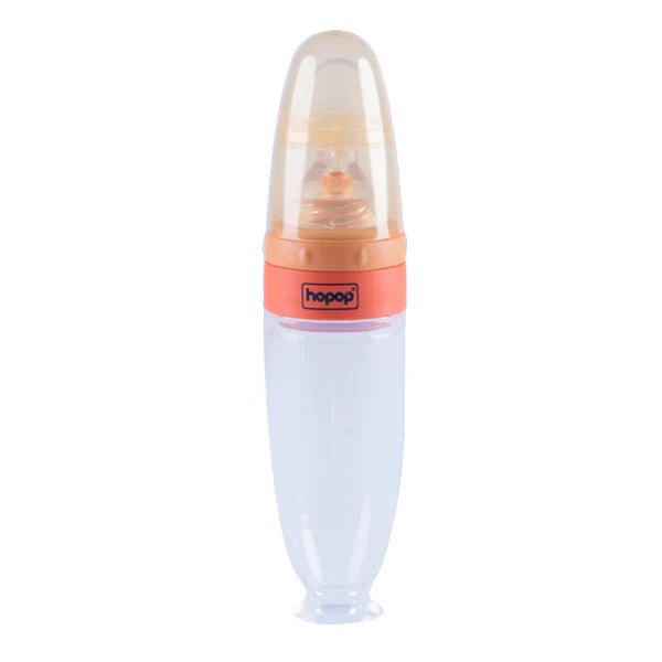 hopop soft squeezy silicone Food Feeder 90ml  4m+ image 0