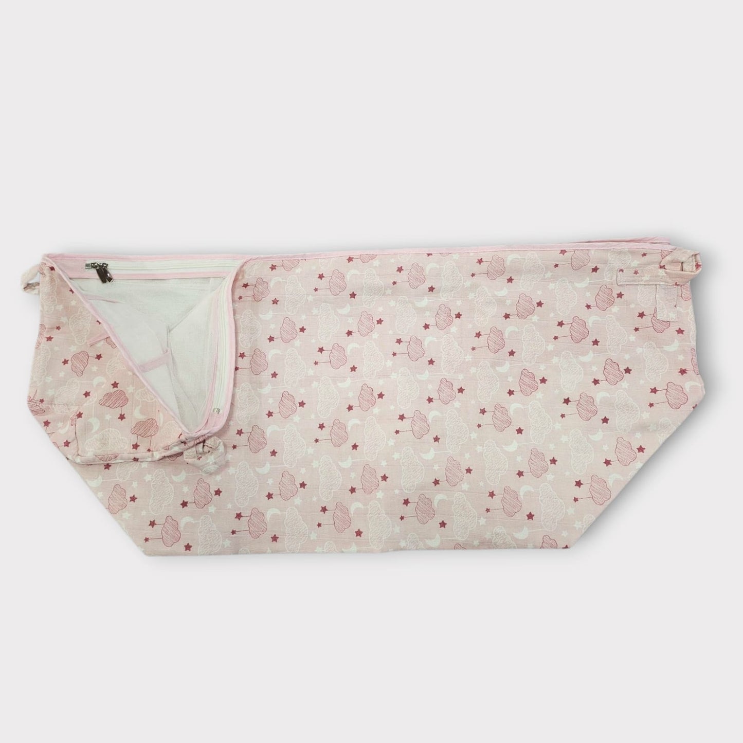 Muslin Baby Khoya for Ghodiya Cloud Hammock for Cradle jhula 0-12 months - B image