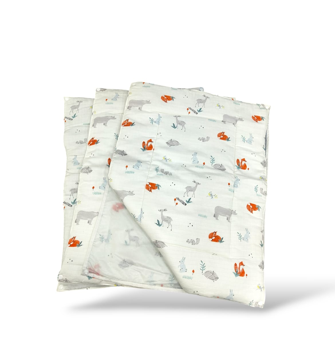 Muslin Matt Changeable 3pc Godadi Set | Soft & Cozy Baby Quilted Matts image 0