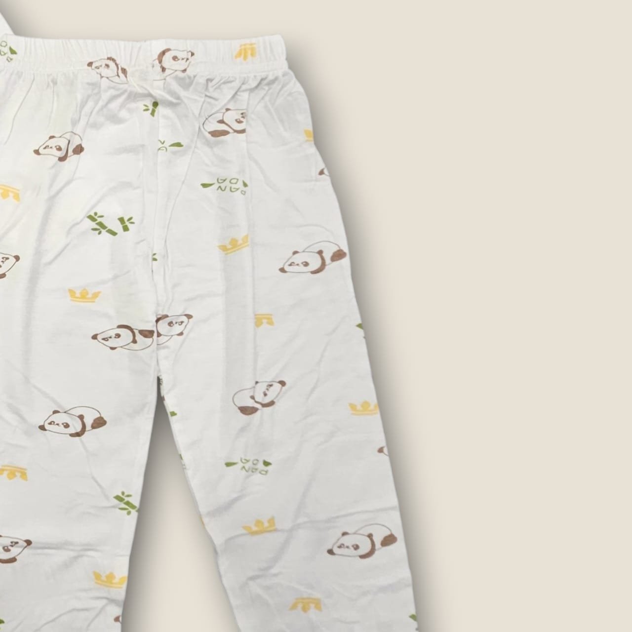 Butter Soft Panda Bamboo Co-Ord Sets for Kids (1-5 Yrs) | Sweet Angels image 2