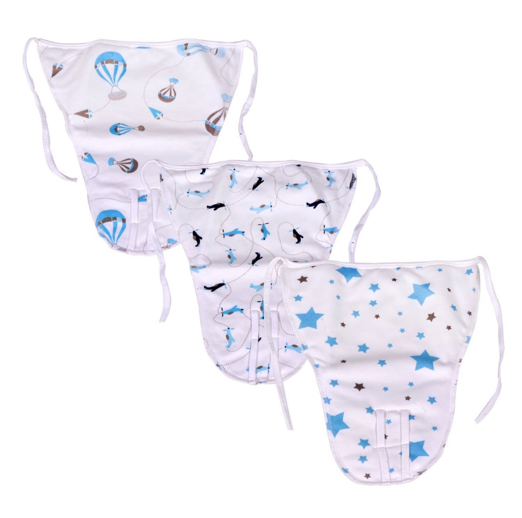 Baby 100% Organic Nappy Hosiery Padded langot assorted print image 1