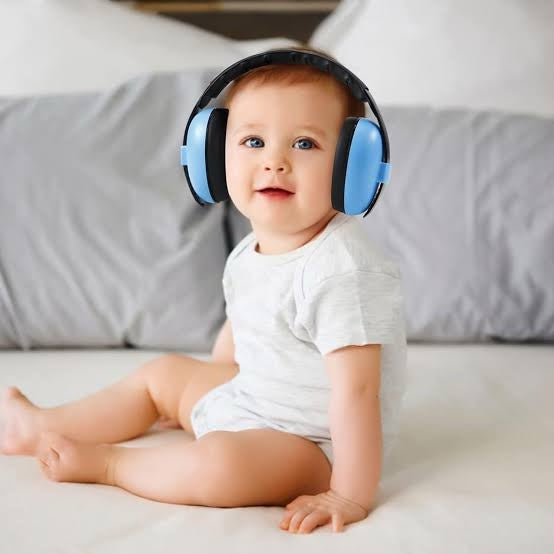 Blue Baby Noise Cancelling Headphones, Ear Protection Earmuffs Noise Reduction for 0-3 Years Kids/Toddlers/Infant image 0