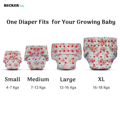 CLOTH DIAPER free size 0-2 YEARS BABIES image 1