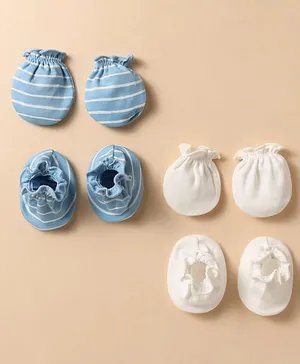Mitten Booty Preemie baby Organic 2 set assorted image 1