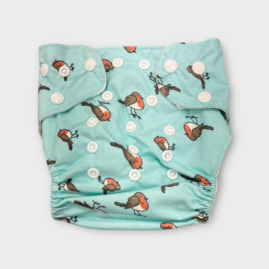 Organic Muslin Color Printed assorted Diapers 0-2 years image 0