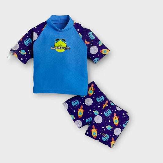 Swim Suit for Babies to Toddlers super cute Space blue image 0