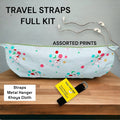 Khoya Baby Travel Cradle – Baby Safe Trip Full Kit with Travel Straps &amp; Pangra Hanger image 0