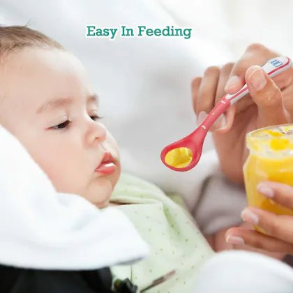 mee mee heat sensor baby spoon 2pc. image 3