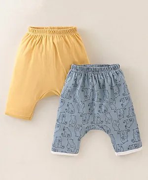 Legging organic Preemie baby 2pc pack assorted image 3