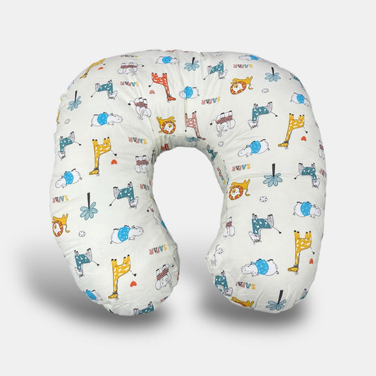 Baby Feeding Pillow Large Soft assorted print image 0