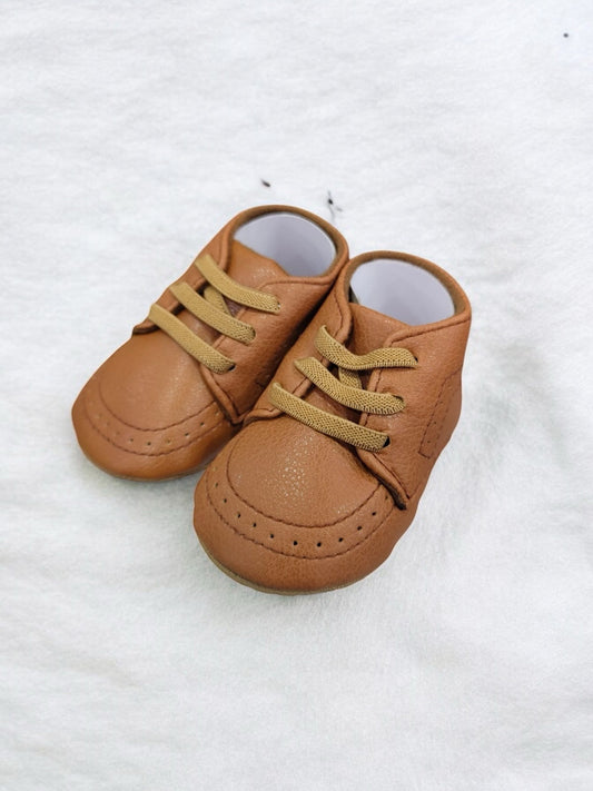 Baby Booties Pre-Walker Soft Leather Shoes | Sizes 0-18 Months image 0
