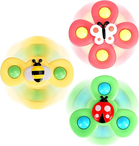 Baby Spinner Rattle Toys 3pc set image 1