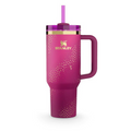 Pink / Purple / Gold Stanley Barbie 70s Superstar Quencher Tumbler image 0