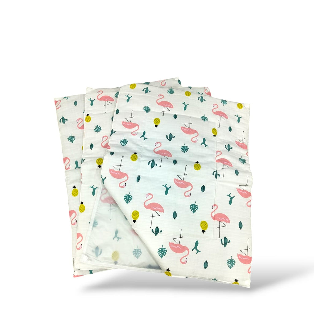 Muslin Matt Changeable 3pc Godadi Set | Soft & Cozy Baby Quilted Matts image 13