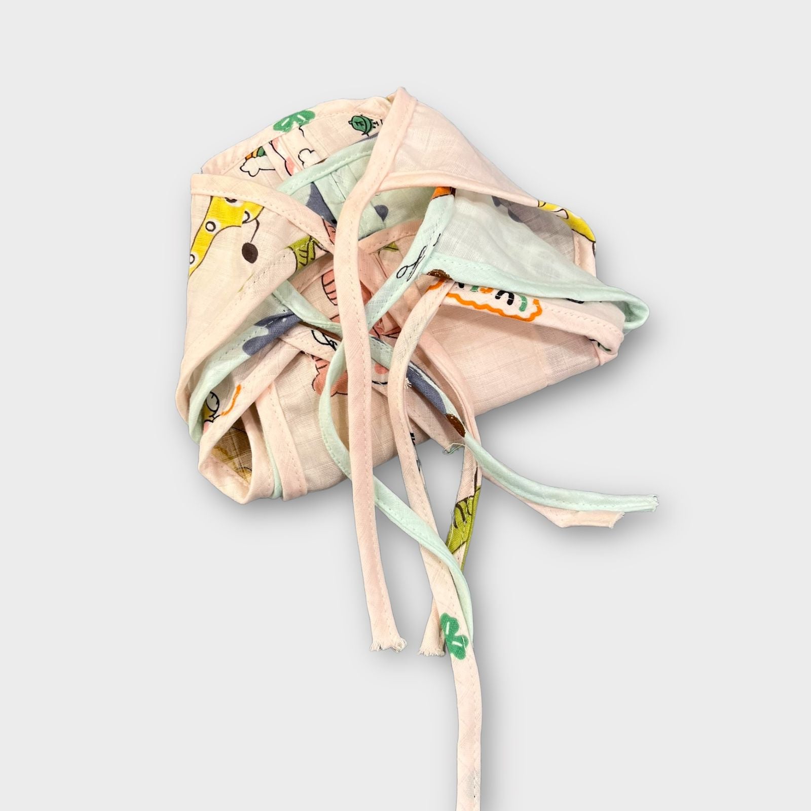 Muslin Padded Nappy 6pc Combo image 2